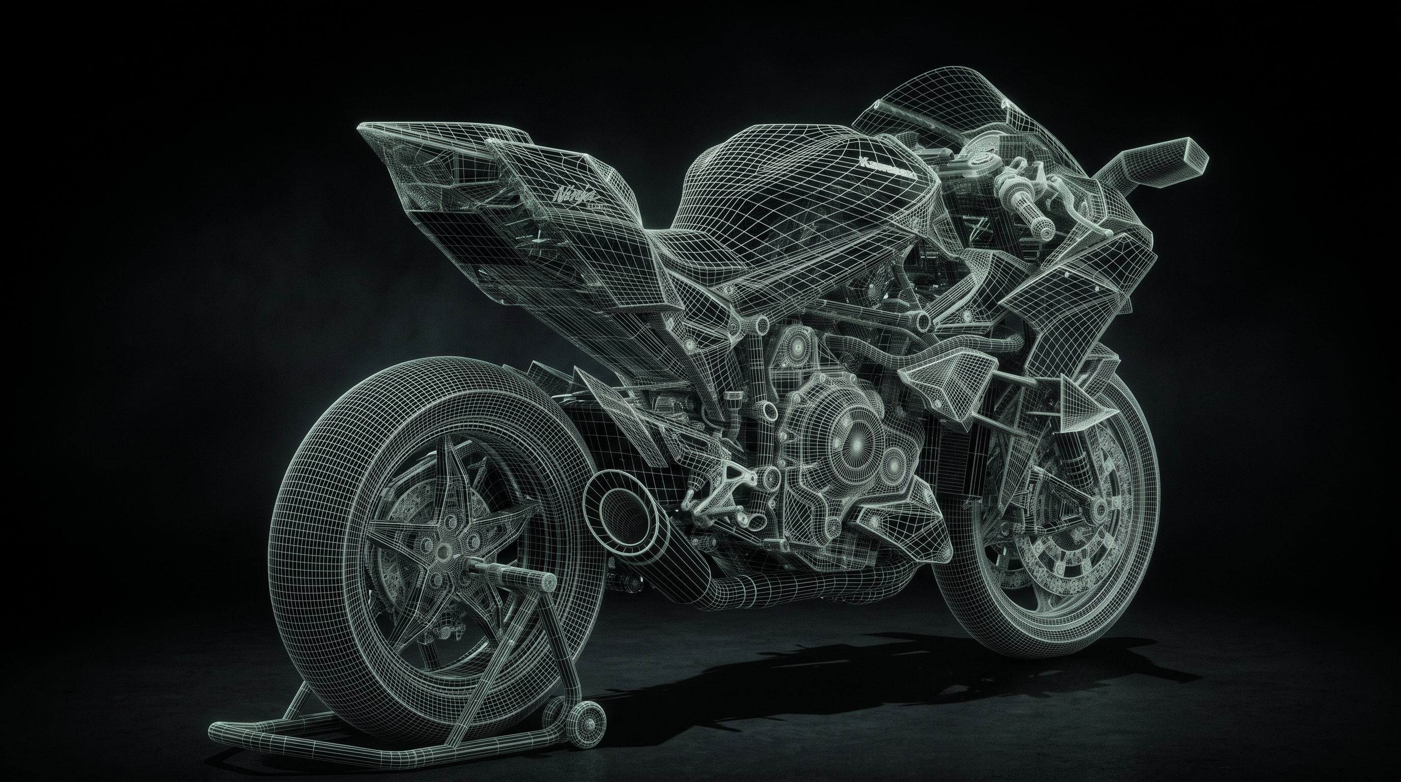 H2R pure wireframe